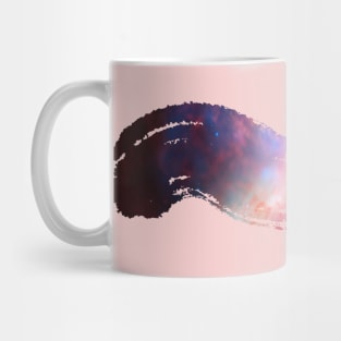 Paint brush stroke galaxy whoosh Mug